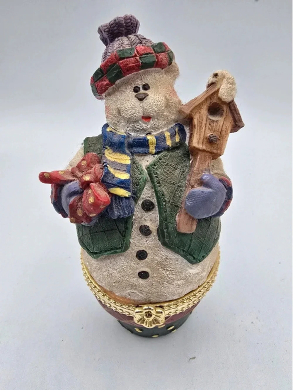 Snowman Trinket Holder